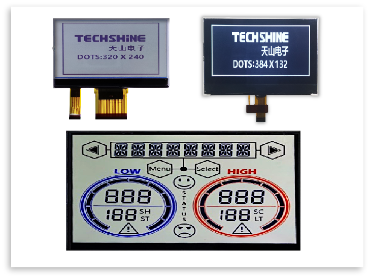 TN / STN 【工控、消费类电子黑白显示】
