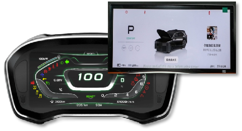 Automotive TFT Display Module