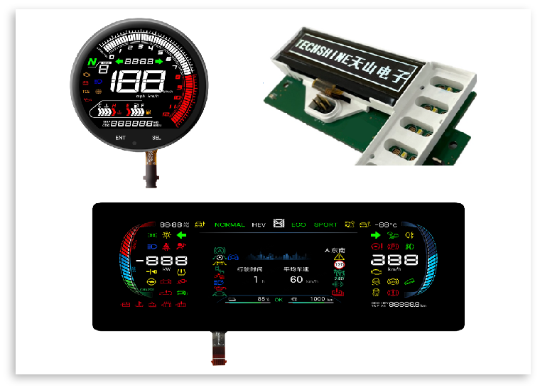 VA [Automotive Monochrome Display]