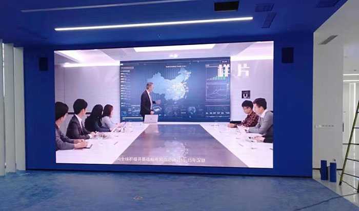 Exhibition hall HD display