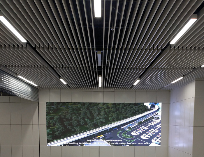 Hong Kong-Zhuhai-Macao Bridge Macau Quarantine Inspection Hall 1/2/3 Floor P6 Nichiya Project