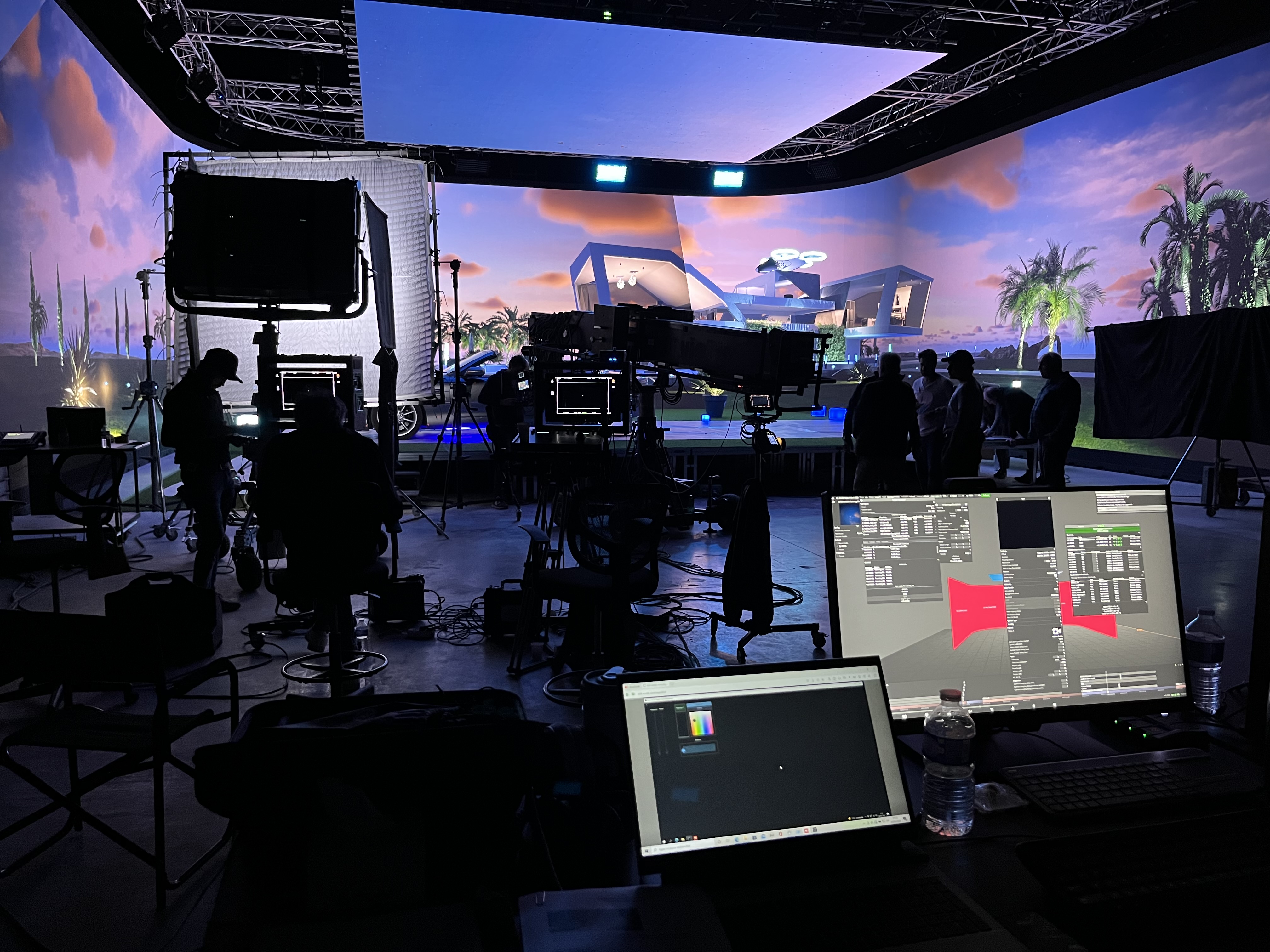 LED display for xR Studio 