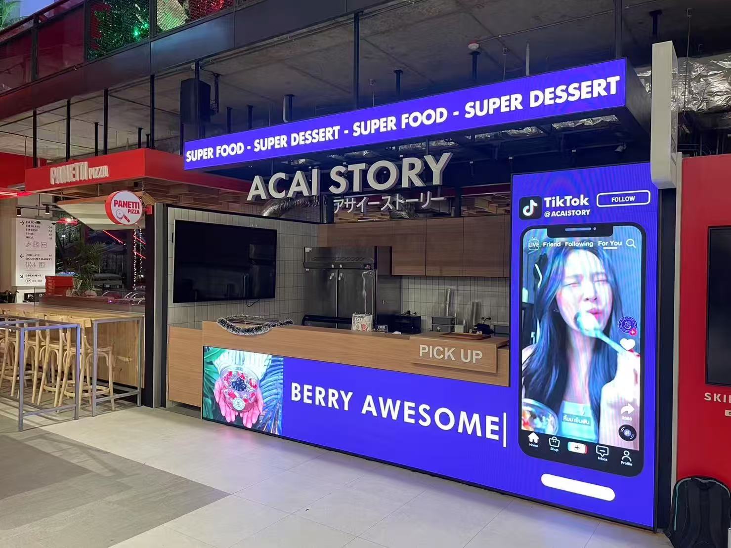  Indoor Display Screen in Thailand Shopping Mall